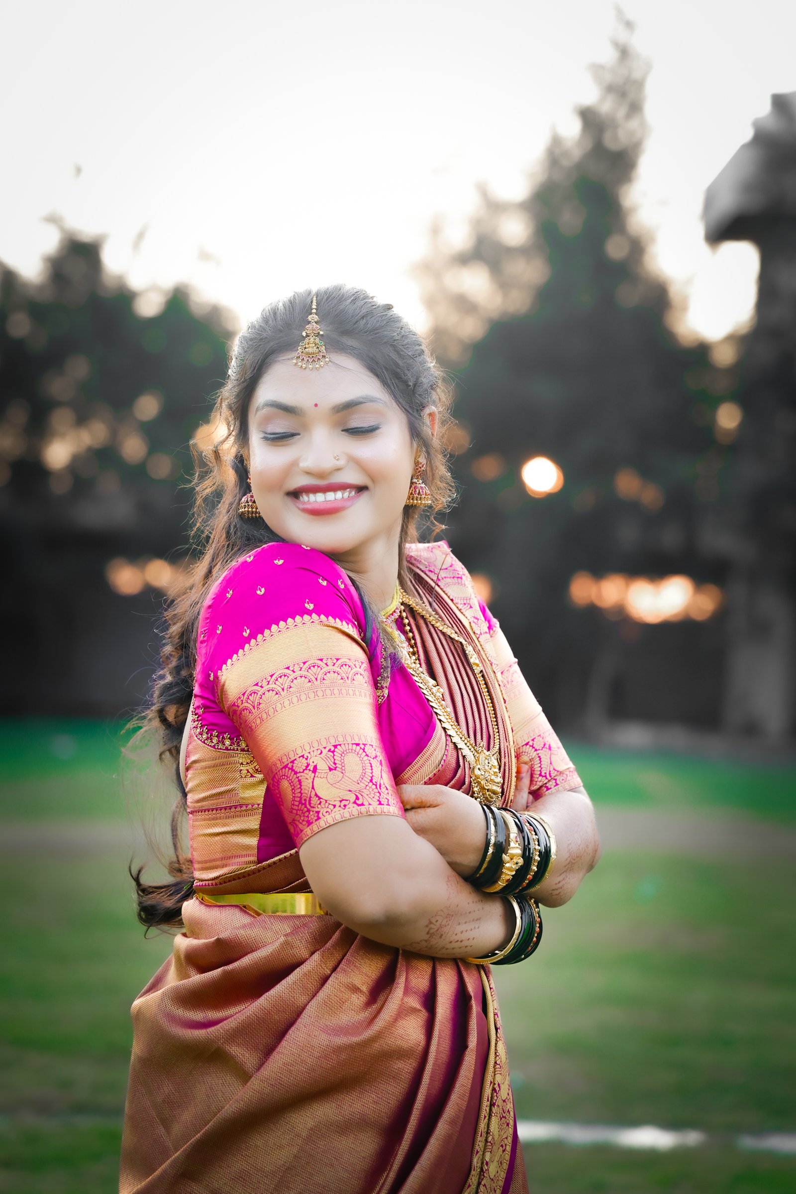 Professional wedding photography capturing a bride